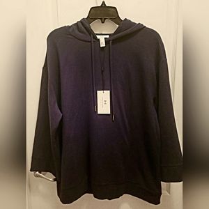 Woman's Navy Halston Hoodie, NWT